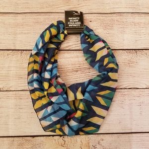 NWT Multicolored Infinity Scarf